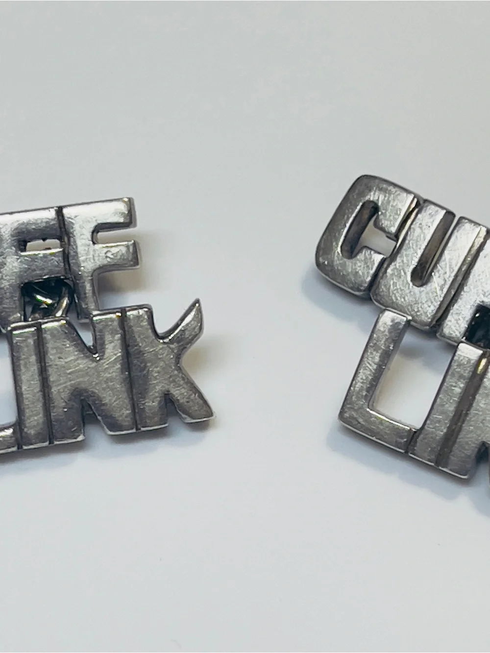 Vintage Links of London Sterling Silver Cufflinks 925 Retro 90’s Workwear Luxury